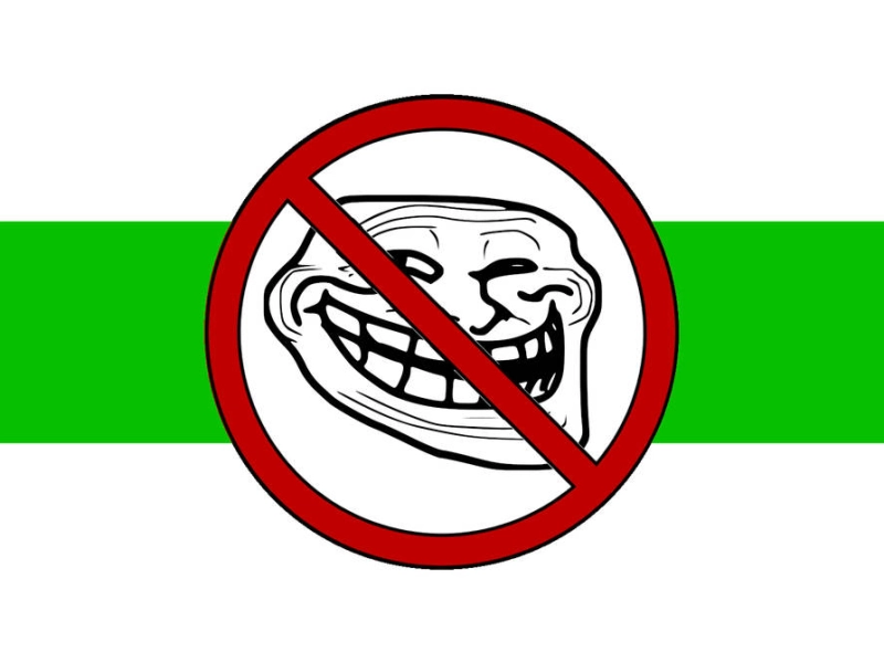 Anti-Troll Flag